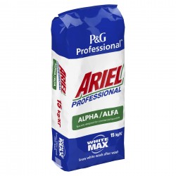 ARIEL Professional 15kg detergent rufe Alpha White Max